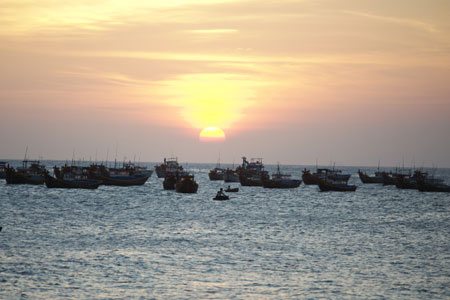 noi nhan anh binh minh dau tien