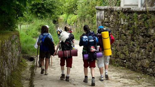 den camino de santiago khi du lich o tay ban nha