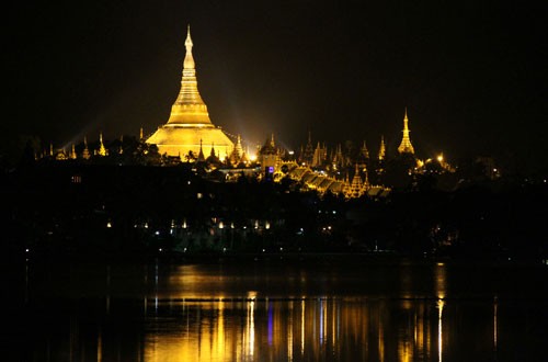 toan canh chua Shwedagon