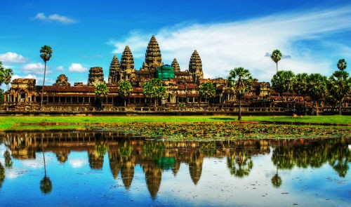 Ve dep quan the Angkor