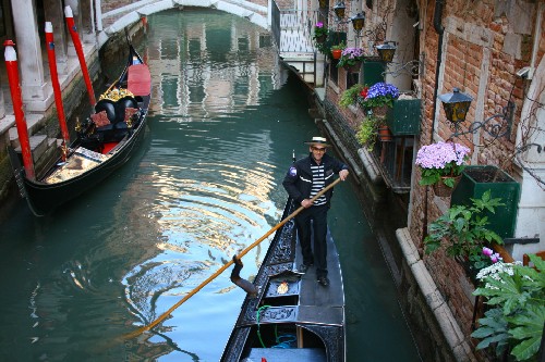 Nhung anh lai thuyen gondola