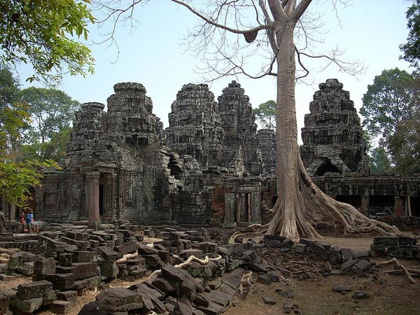 Tu vien Phat giao Banteay Kdei