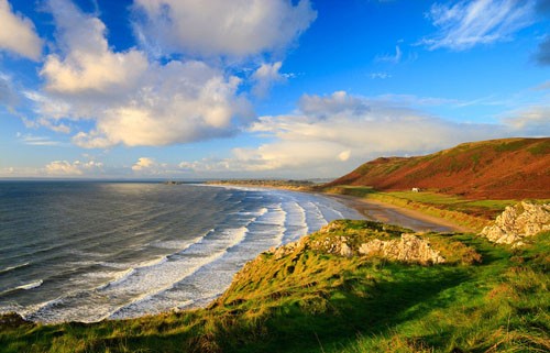 Du lịch bai bien vinh Rhossili