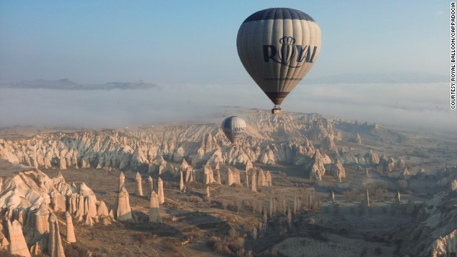 Khinh khi cau tai Cappadocia