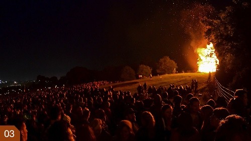 Le hoi dac sac Glastonbury