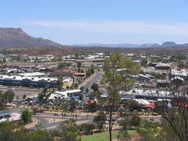 Thanh pho heo lanh  Alice Springs