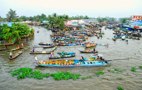 Cho noi Nga Nam o Soc Trang