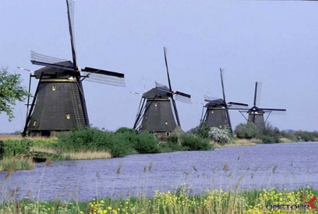 Du lich lang Kinderdijk