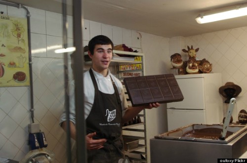 Vien bao tang chocolate