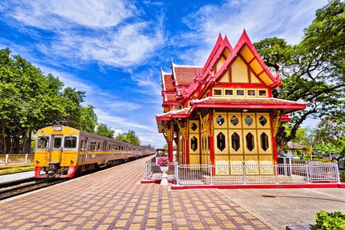 Cong trinh nha ga Hua Hin