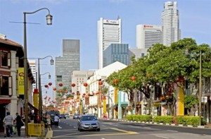 Goc pho o Singapore