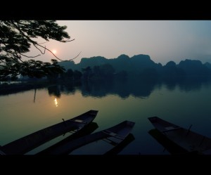 du lich tham quan ho quan son o ha noi