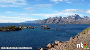 bo bien gan ballstad (dao vestvagoy) trong quan dao lofoten, quan nordland, tai na uy