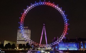 London Eye duoc thap sang