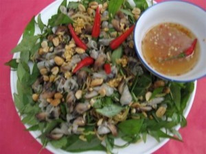 goi oc nhay tron bap chuoi