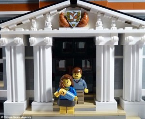 mo hinh lego ve gia dinh