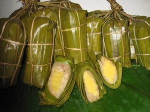 Banh tet com dep Tra Vinh