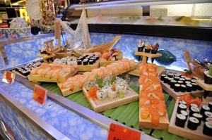Mon sushi noi tieng