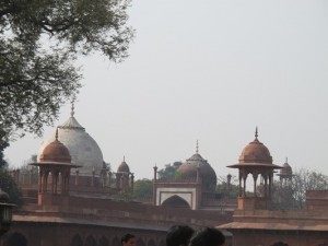 Ngoi den Taj Mahal