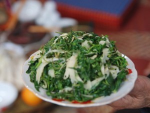 Rau rung o Hoa Binh