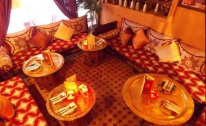 Thit cuu Tagine o Marrakech