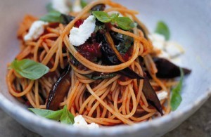 Mon an hap dan Pasta alla Norma