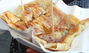 Banh chuoi nuong o Thai Lan