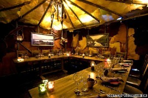 Mot nha hang am cung o Lapland