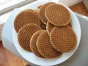 Banh quy Stroopwafel