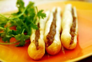 Banh mi cay nhan pate