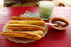 Banh mi cay o Hai Phong