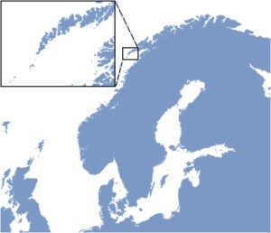 Vi tri quan dao Lofoten