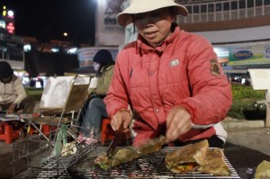Banh trang nuong o Da Lat