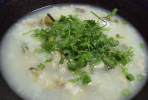 Mon chao hau