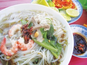 Bun goi da Soc Trang