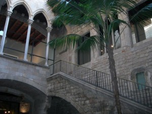 Mot goc bao tang Picasso Barcelona