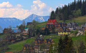 Thi tran Zakopane co kinh