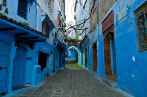 Mot goc xanh mat cua Chefchaouen