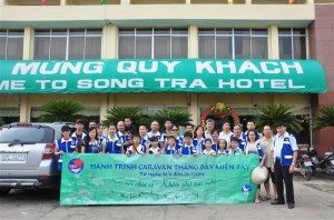 doan caravan tiep tuc hanh trinh den An Giang