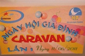 bieu tuong cua ngay hoi gia dinh - caravan YBA