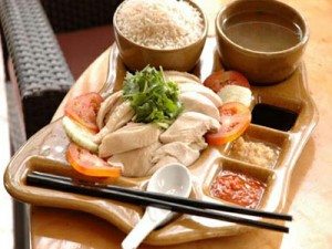 hainanese chicken rice