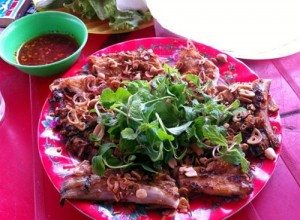 ca duoi nuong