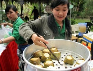 banh goi thot not o chau doc, an giang