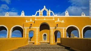 cac toa nha o Izamal