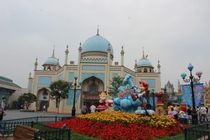 Khu cho toan cau o Everland