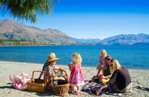 Du lich cung gia dinh o Wanaka