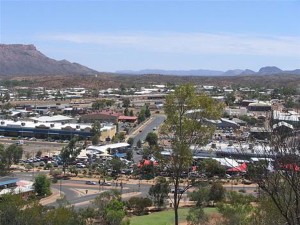 Thanh pho heo lanh Alice Springs