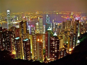 Cuoc song nhon nhip ve dem o Hong Kong