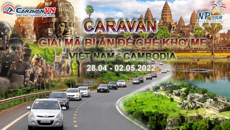 Caravan Giải Mã Bí Ẩn Đế Chế Khơ Me