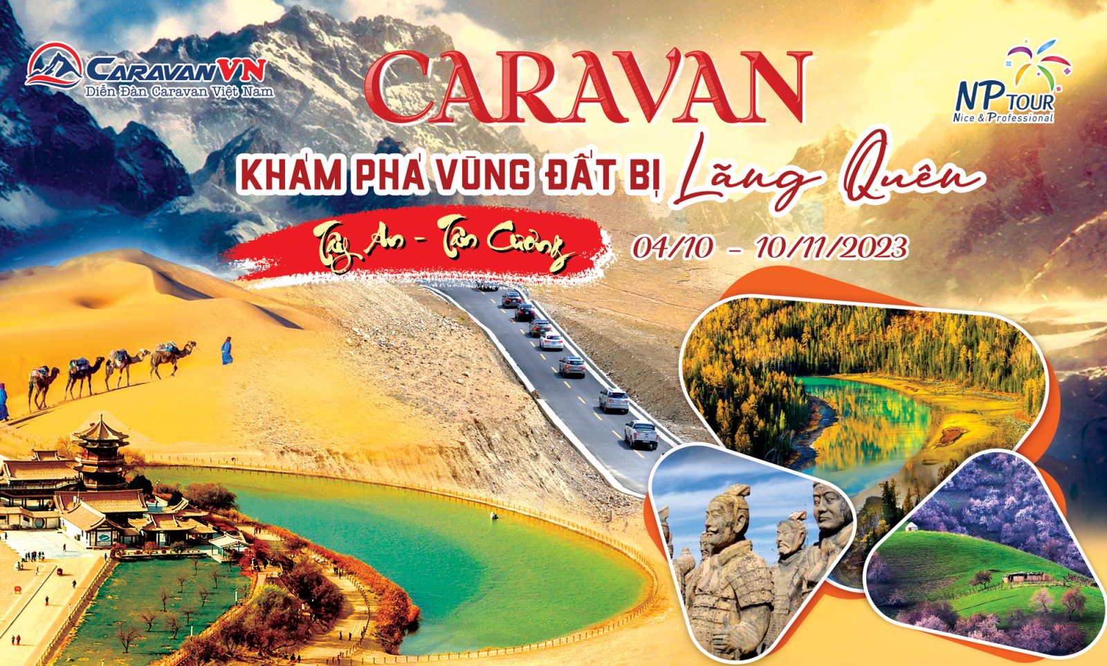 Hinh anh caravan tay an tan cuong Np tour 2023